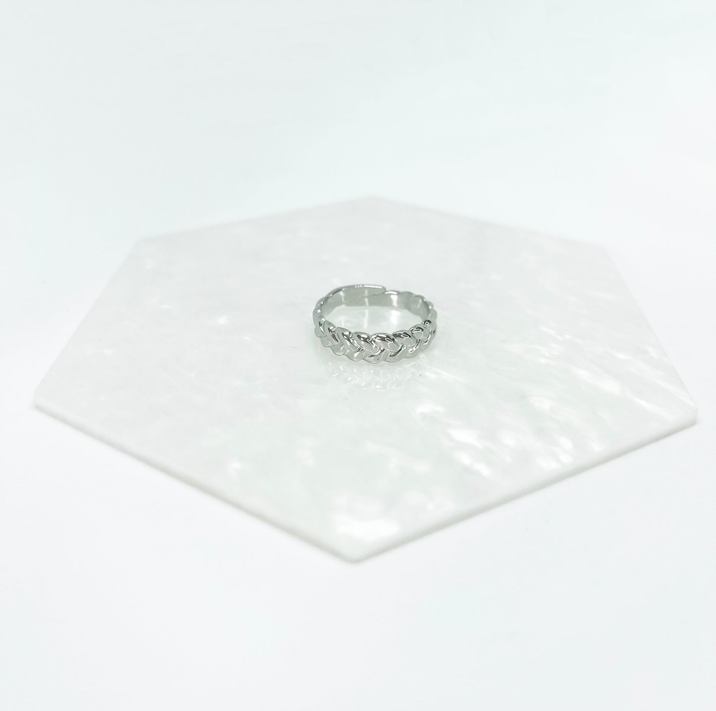 Bague tressée OLIVIA
